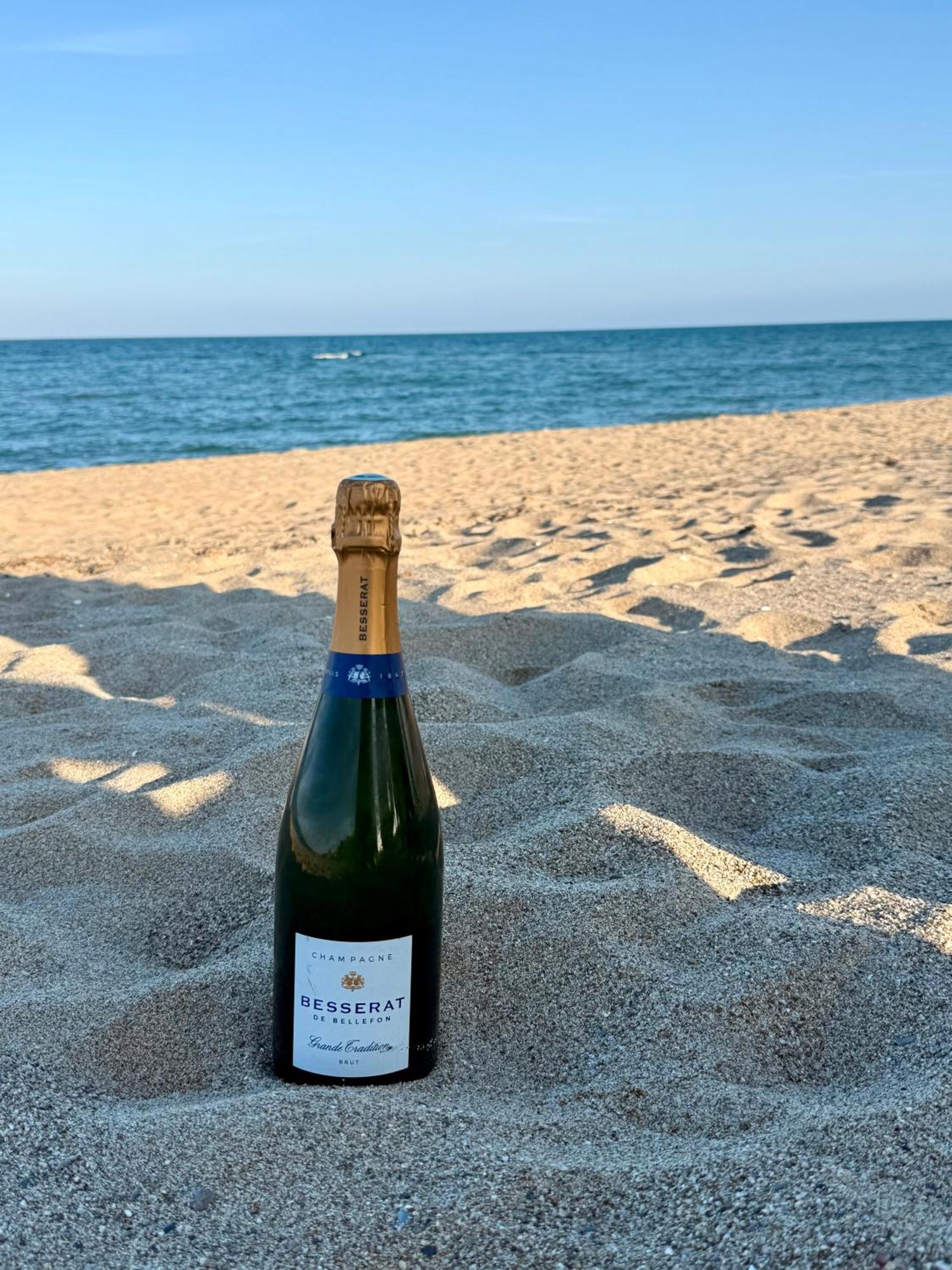Le Paradis Bleu- Front De Mer - Travaux Recents Le Barcarès Eksteriør billede